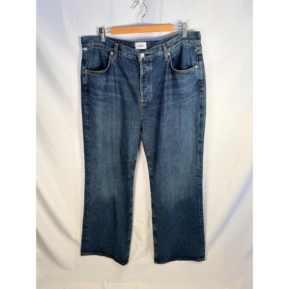 Citizens of Humanity Annina Jeans Women's 33 High Rise Wide Leg